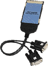 DSP-200-300 Dual Channel RS-232 or RS-485 PCMCIA Card